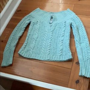 Light blue sweater